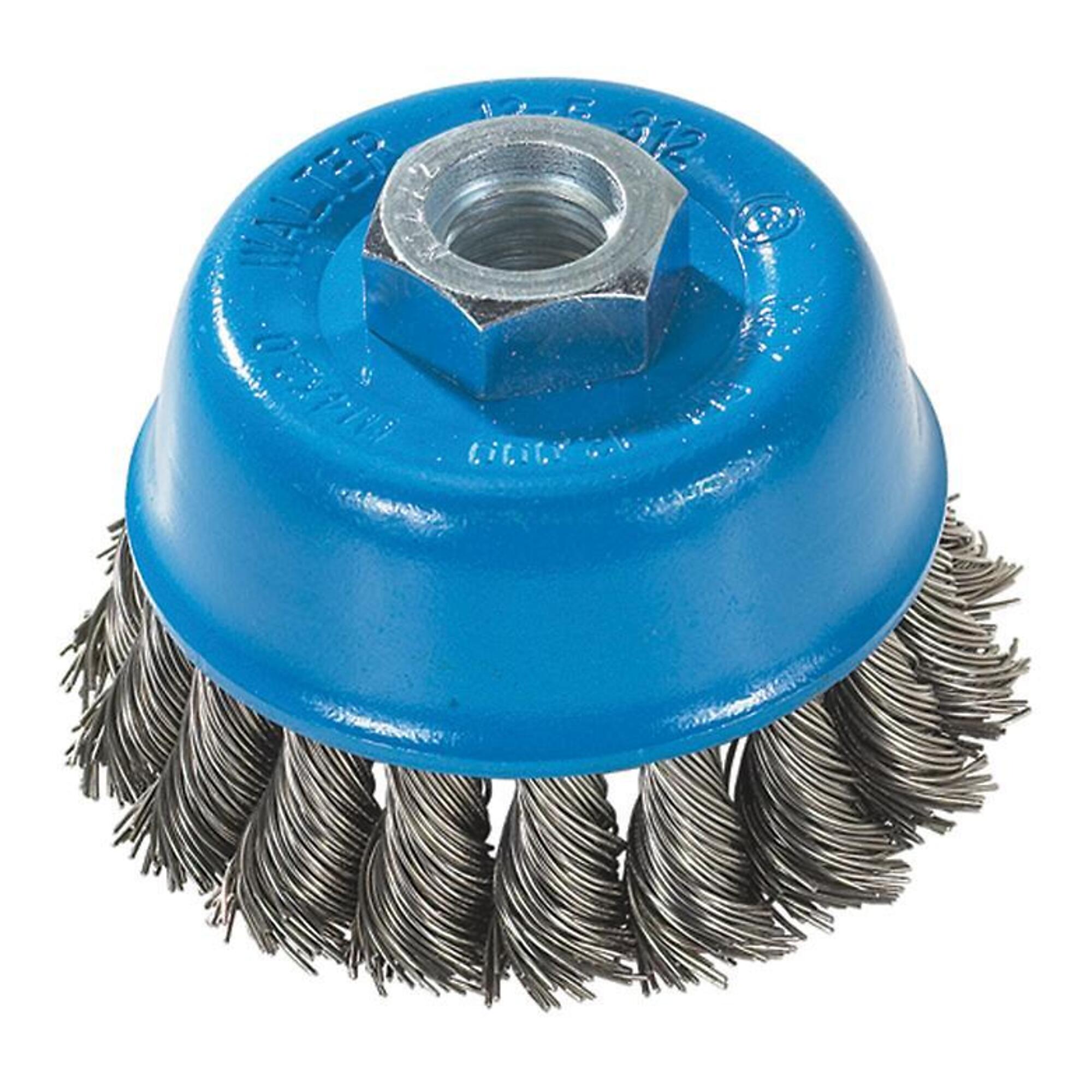 Walter Stainless Steel Cup Brush — 3in. x M10 x 1.25, Model# 13F310